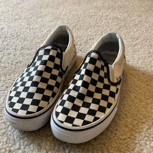 Checkered Vans